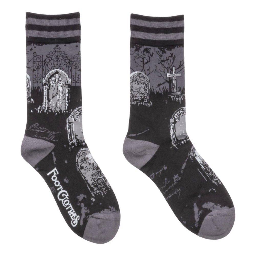 Footclothes - Nocturnal Garden Of The Dead Sokken - Grijs